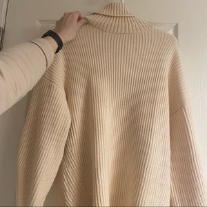 Cozy oversized turtleneck
